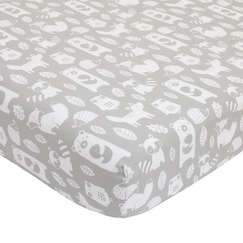 Nojo Woodland Friends 8-pc. Crib Bedding Set