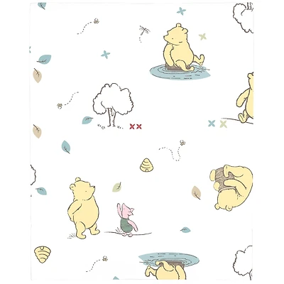 Nojo Classic Pooh Mini Winnie The Pooh Crib Sheet