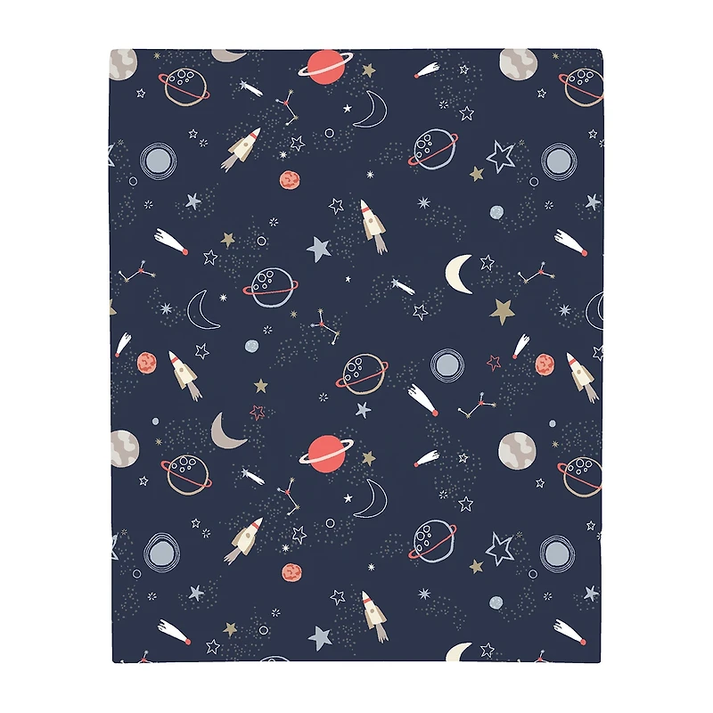 Nojo Super Soft Space Crib Sheet