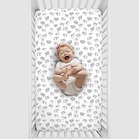 Nojo Super Soft Sloth Crib Sheet