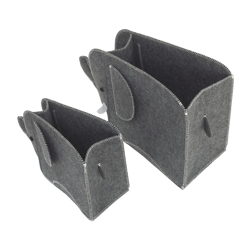 Nojo Little Love By Nojo Elephant 2-pc. Single Compartment Storage Bin
