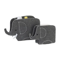 Nojo Little Love By Nojo Elephant 2-pc. Single Compartment Storage Bin