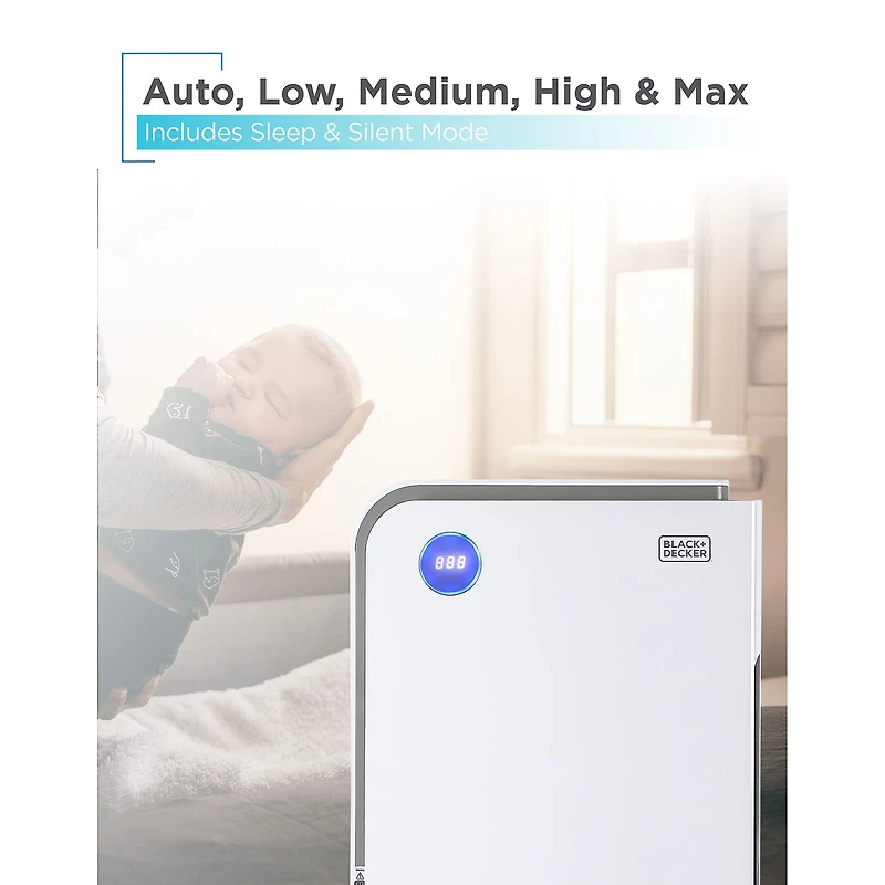 Black+Decker Uv Purifier Air Purifier