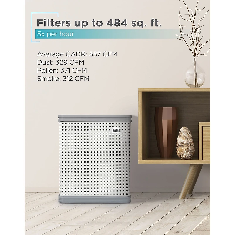 Black+Decker Uv Air Purif Air Purifier