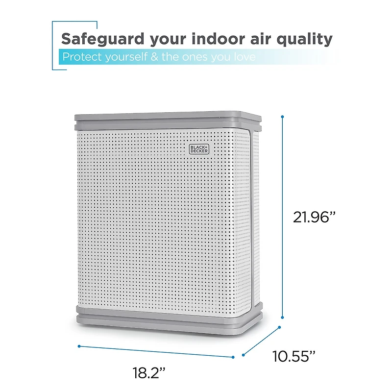 Black+Decker Uv Air Purif Air Purifier
