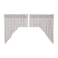 Annie Buffalo Check Multi-Pack Rod Pocket Swag Valance
