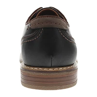 Dockers Bronson Mens Round Closed Toe Oxford Shoes