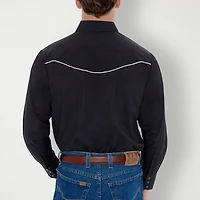 Ely Cattleman Mens Long Sleeve Western Shirt