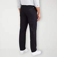 Dockers Signature Iron Free With Stain Defender Mens Comfort Waistband Straight Fit Flat Front Pant