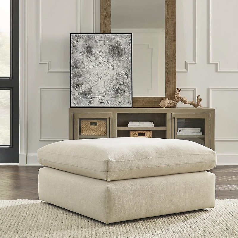 Signature Design by Ashley® Elyza Cushioned Upholstered Ottoman