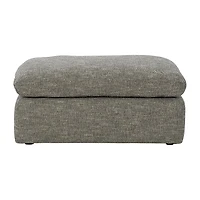Signature Design by Ashley® Dramatic Cushioned Upholstered Ottoman