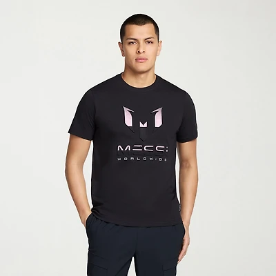 MESSI Collection Mens Round Neck Short Sleeve Regular Fit Graphic T-Shirt