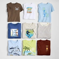 Xersion Little & Big Kid Boys Crew Neck Short Sleeve Regular Fit Graphic T-Shirt