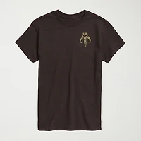 Novelty The Mandalorian And Grogu I Have A Job For You Mens Crew Neck Short Sleeve Regular Fit Baby Yoda Star Wars Graphic T-Shirt