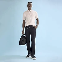 Stylus Mens Fitted Short Sleeve Polo Shirt