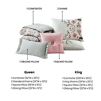 Bebejan Sage Serenity 5-pc. Reversible Comforter Set