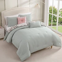 Bebejan Sage Serenity 5-pc. Reversible Comforter Set