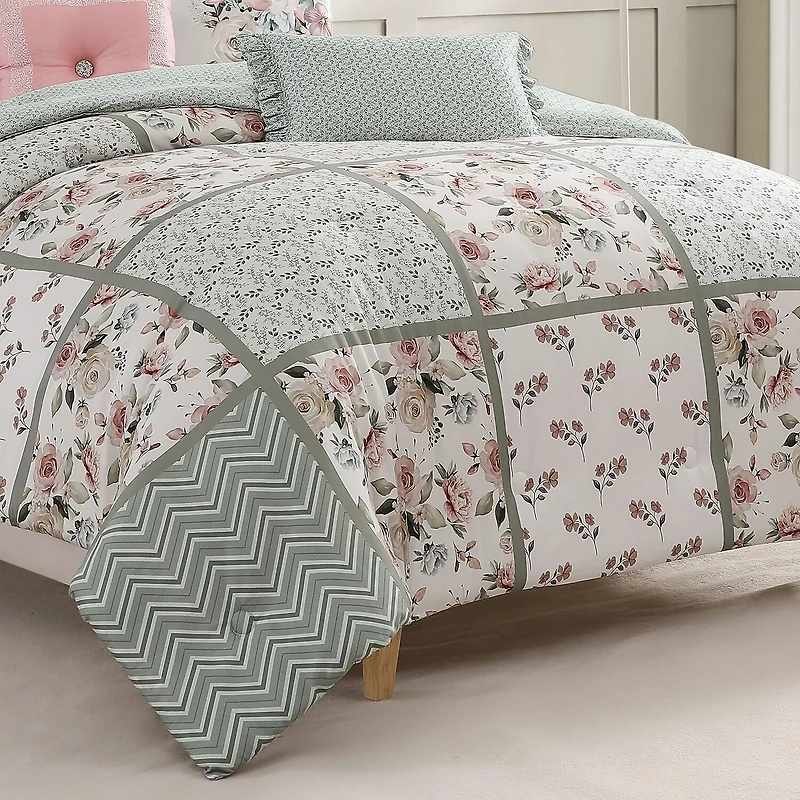 Bebejan Sage Serenity 5-pc. Reversible Comforter Set