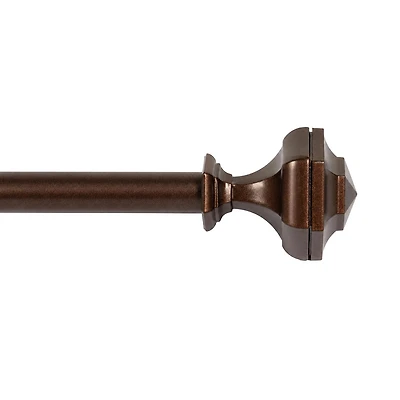 Deco Window Hexagon 1 Adjustable Curtain Rod