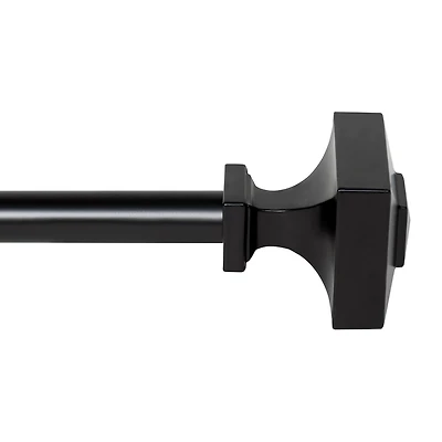 Deco Window Square 1 IN Adjustable Curtain Rod