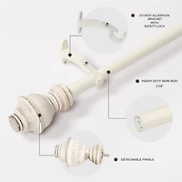 Deco Window Cambria 1 Adjustable Curtain Rod