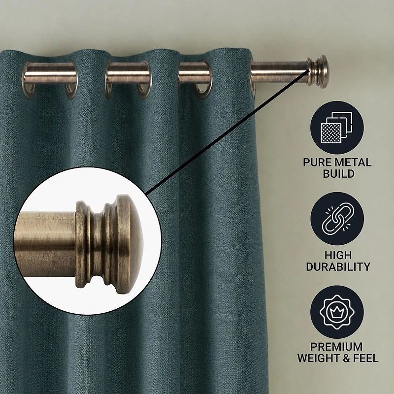 Deco Window 1 Adjustable Curtain Rod