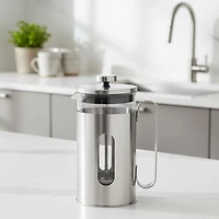 BergHOFF Leo Maestro Stainless Steel 20oz French Press Beverage Dispenser