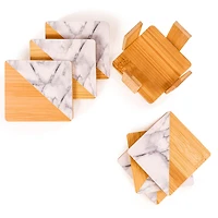 BergHOFF Bamboo Square 14-pc. Coasters