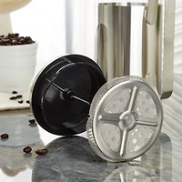 BergHOFF Leo Maestro Stainless Steel 34oz French Press Beverage Dispenser