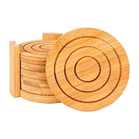 BergHOFF Bamboo Serving Tray With 8-pc. Coasters