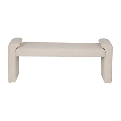 Linon Linn Upholstered Bench