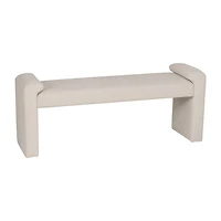 Linon Linn Upholstered Bench