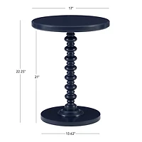 Linon Kendall Pedestal Accent Table