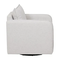 Linon Bianca Swivel Accent Chair