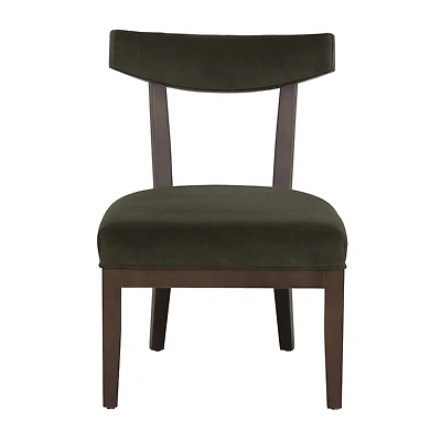 Linon Ballard Green Upholstered Accent Chair