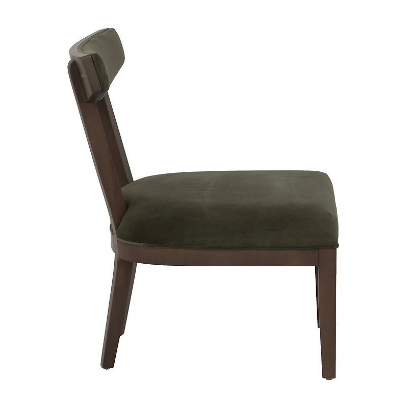 Linon Ballard Green Upholstered Accent Chair