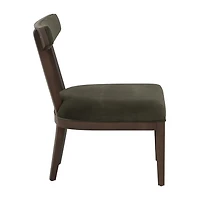 Linon Ballard Green Upholstered Accent Chair