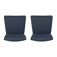 Linon Koda Upholstered Counter Stool Set of 2