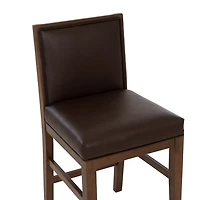 Linon Regina Faux leather Counter Stool Set of 2