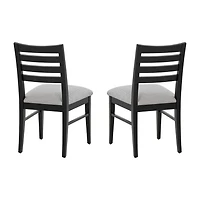 Linon Flynn Side Chair Set of 2