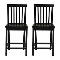 Linon Percival Counter Stool Set of 2