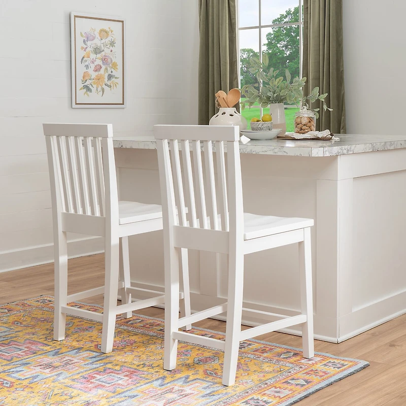 Linon Percival Counter Stool Set of 2