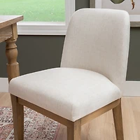 Linon Tucker Upholstered Side Chair Set of 2