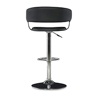 Linon Barrel Bar Stool