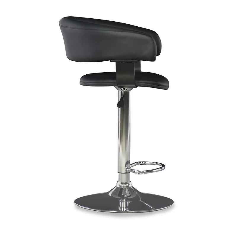 Linon Barrel Bar Stool