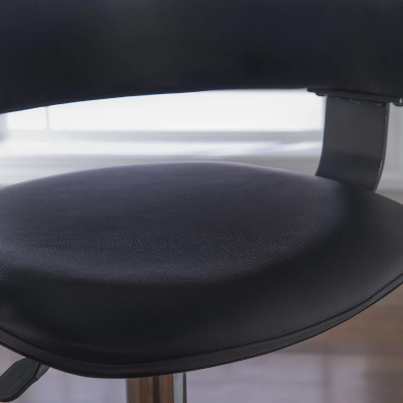 Linon Barrel Bar Stool