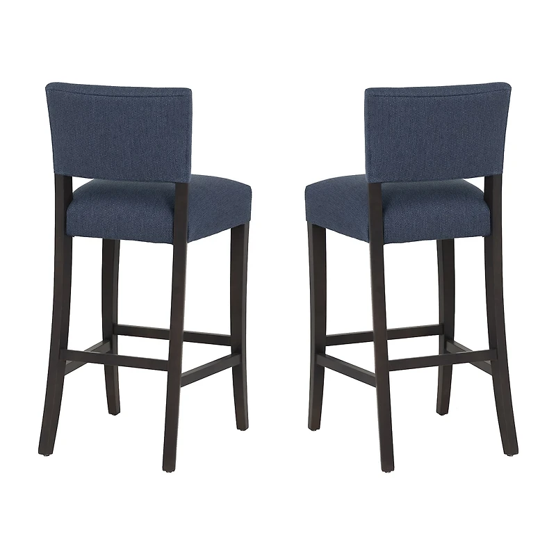Linon Koda Bar Stool Set of 2