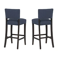 Linon Koda Bar Stool Set of 2