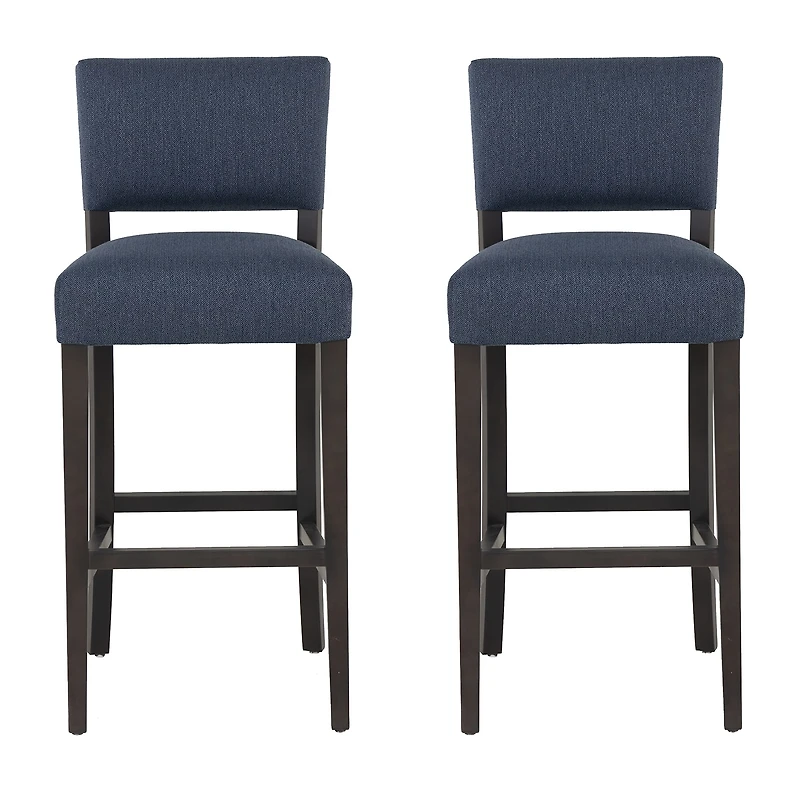 Linon Koda Bar Stool Set of 2