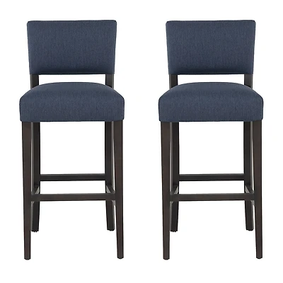 Linon Koda Bar Stool Set of 2